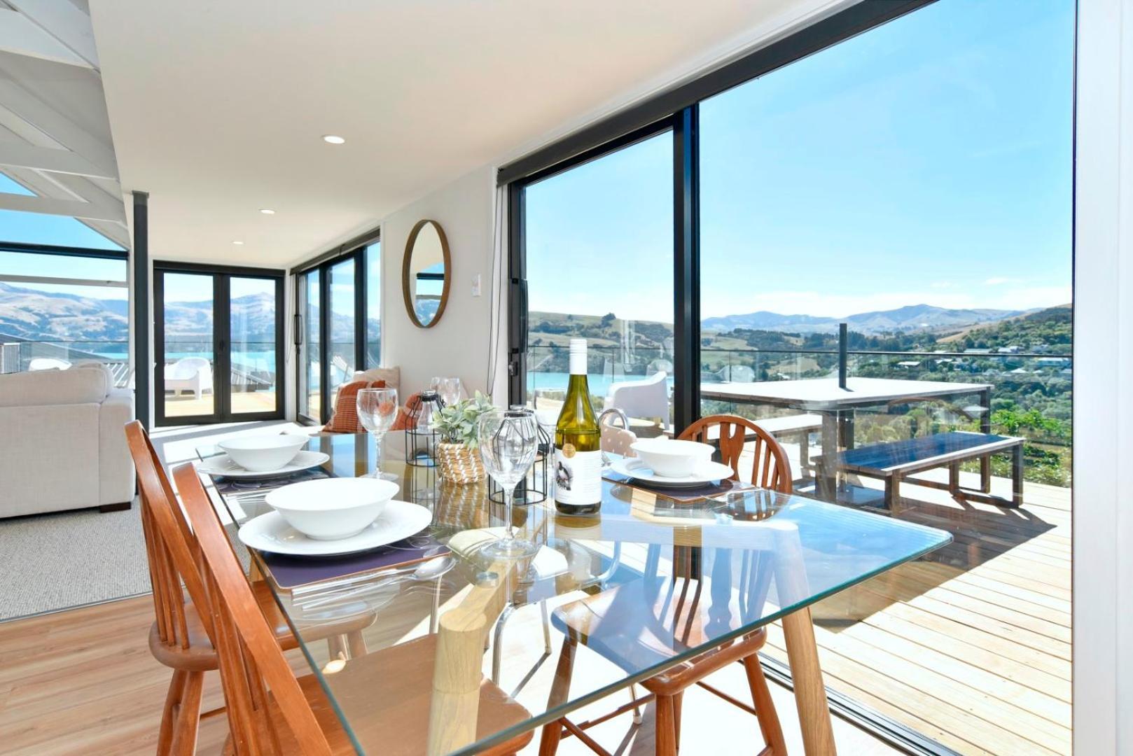 Akaroa Harbour View - Christchurch Holiday Homes Exterior foto